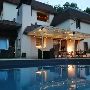 Lapausedegout Piscine Climatisees Jacuzzi Terrasse Lachapelle-Auzac